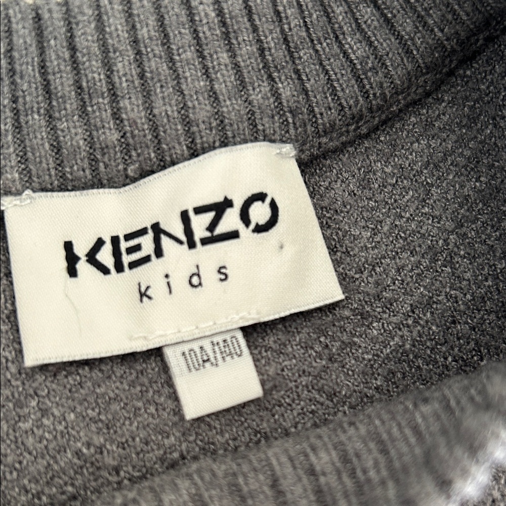 Kenzo Kids Knitted Giraffe Jungle Junior Girl Collection Sweater Dress. Sz 10 - Picture 5 of 13